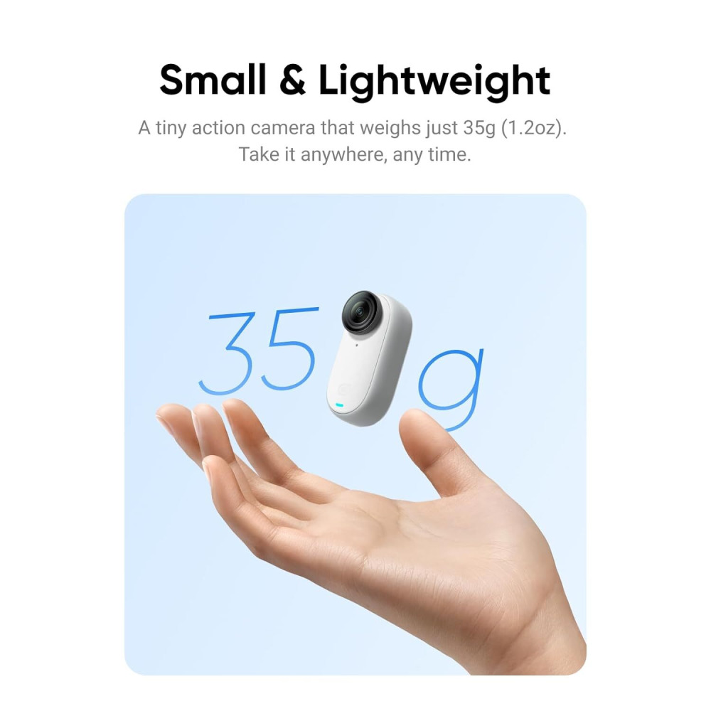Action Camera Insta360 GO 3 (64GB) mini, Arctic White - 3