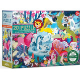 eeBoo: Magical Creatures - 20 Piece Puzzle - 15 x 11 Kids Jigsaw, Glossy Pieces, Preschool Puzzle, Ages 3+ - 1 miniature