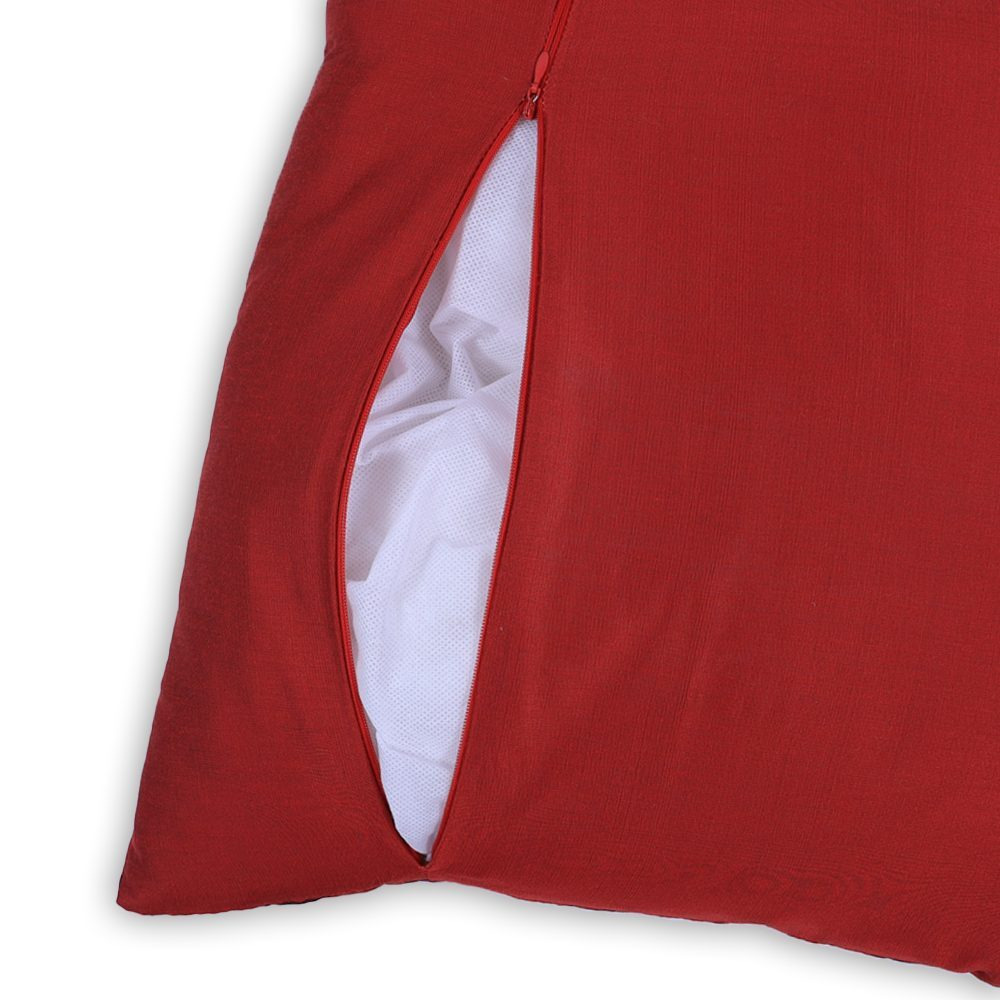 BYFT Checkered Red \& Black 16 x 16 Inch Decorative Cushion Cover Set of 2	 - 2