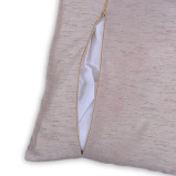 BYFT Golden Brocade Nick Blue مقاس 16 × 16 بوصة طقم غطاء وسادة مزخرف مكون من قطعتين - 2 miniature