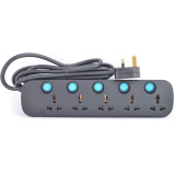 Extension 5G\/3M TPB 625AB Universal Socket Black Terminator - 2 miniature