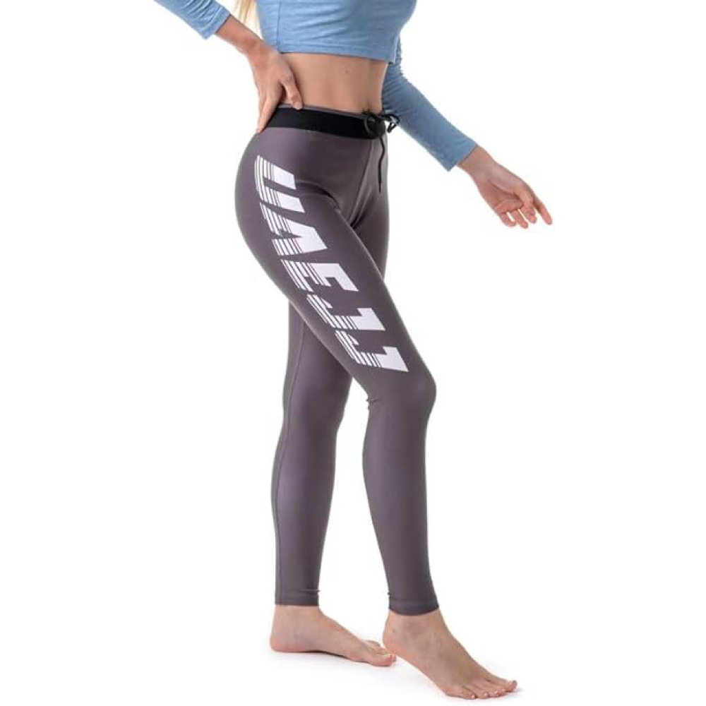 UAEJJ Jiu Jitsu Full Length Leggings for Women, Grey, size XL - 2