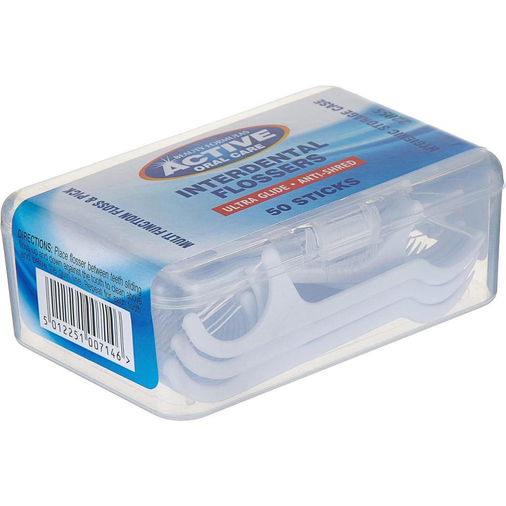 Beauty Formulas Easy Sliding Interdental Swabs, 50 Units, 150 g - 2