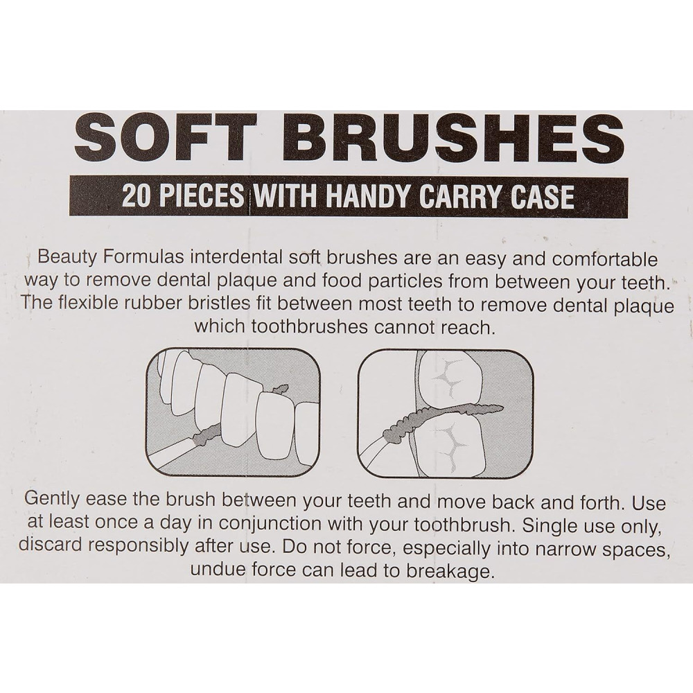 Beauty Formulas Interdental Soft Brushes, 20 pcs - 2