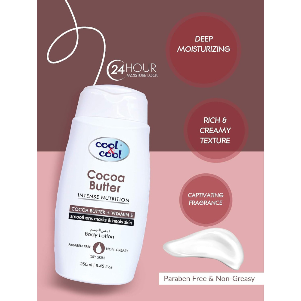 Cool & Cool Cocoa Butter Body Lotion 250 ml - 2