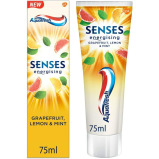 Aquafresh - Senses Toothpaste Grapefruit Lemon & Mint - 75 ml - 2 miniature