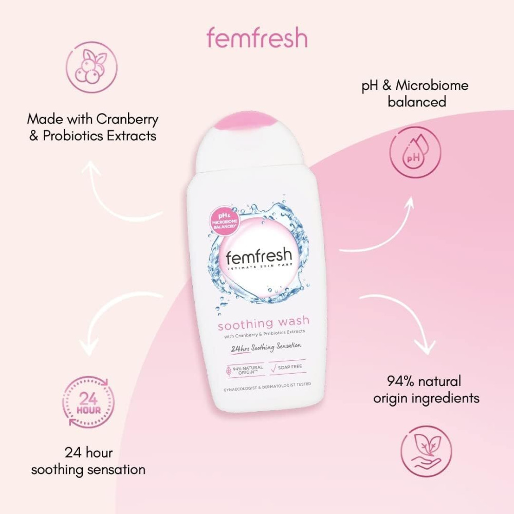 Femfresh Ultimate Care Soothing Wash 250 ml - 2