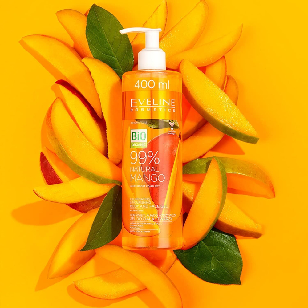 Eveline Cosmetics Illuminating and Nourishing Body and Face Gel 400 ml - 2