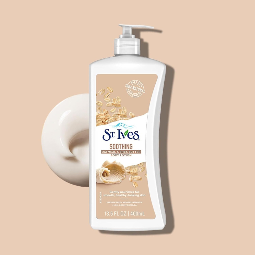 St. Ives Soothing Oatmeal & Shea Butter Body Lotion 400 ml - 2