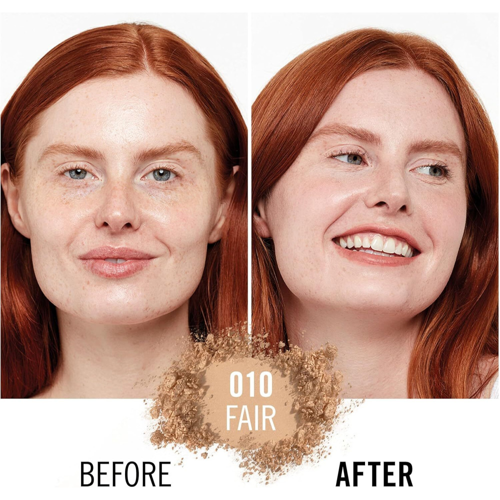 Rimmel Kind + Free Natural Finish Pressed Powder, Fair 010 - 3