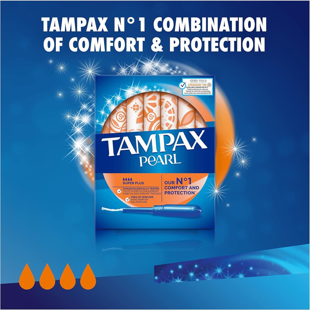 Tampax Pearl tampon Super Plus, 18 tampons - 2