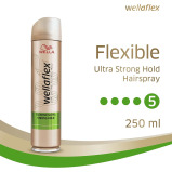 Wellaflex Flexible Ultra Strong Hold Hairspray - 250 ml - 2 miniature
