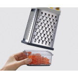 Joseph Joseph Multi-Grip Box Grater with Precision Food Grip - 2 miniature