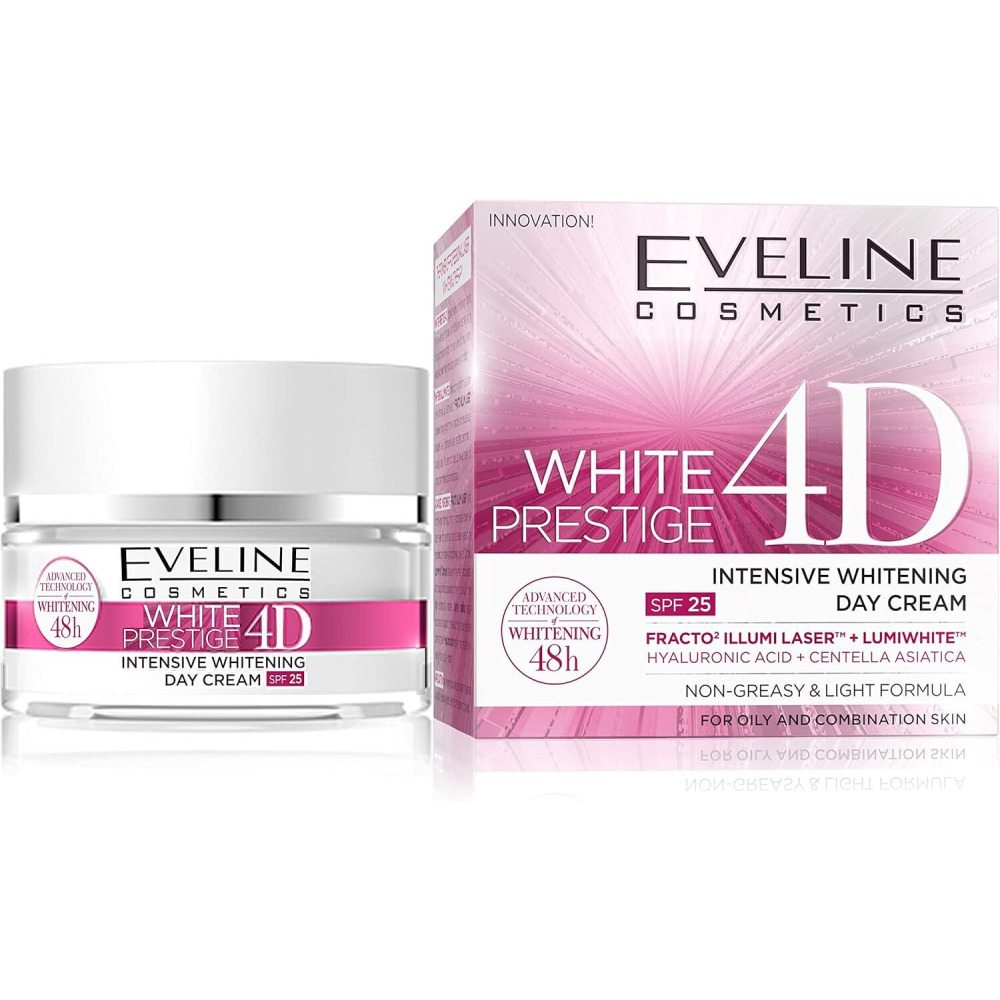 Evenline Cosmetics White Prestige 4D Whitening Day Cream, 50 ml - 2