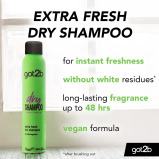 Schwarzkopf GOT2B Fresh It Up Dry Shampoo - Clean & Crisp, 200 ml - 2 miniature