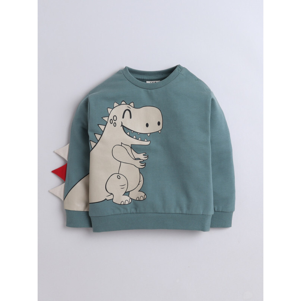 Комплект Из 2 предметов: Толстовка И Джоггеры ДЛЯ МАЛЬЧИКОВ, зеленый, 12-18 M - 4