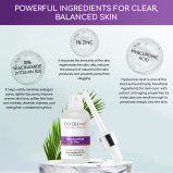 BEAUME® Highly Concentrated Niacinamide + Zinc Serum with 10% Niacinamide, 1% Zinc and Hyaluronic Acid, 30ml - 3 miniature