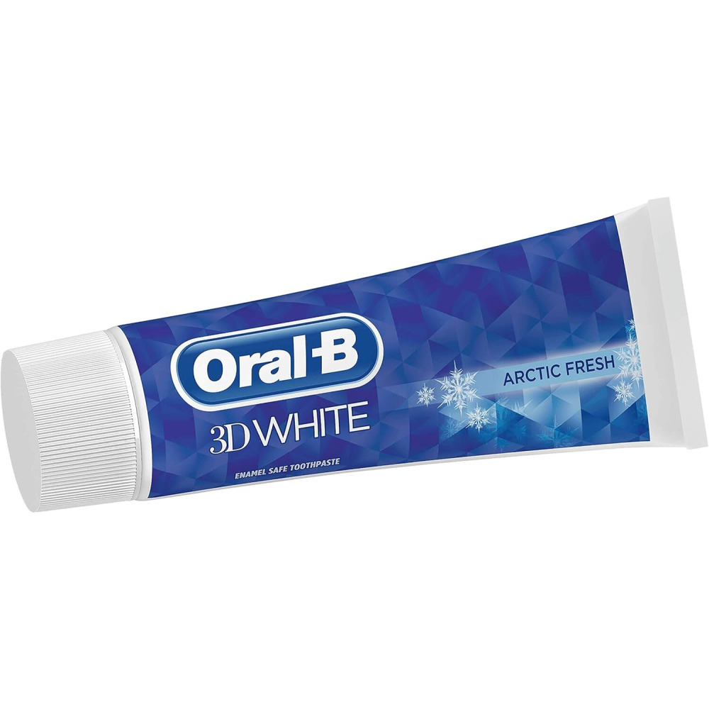 معجون أسنان أورال-بي 3D وايت، اركتيك فريش، 75 مل - 3