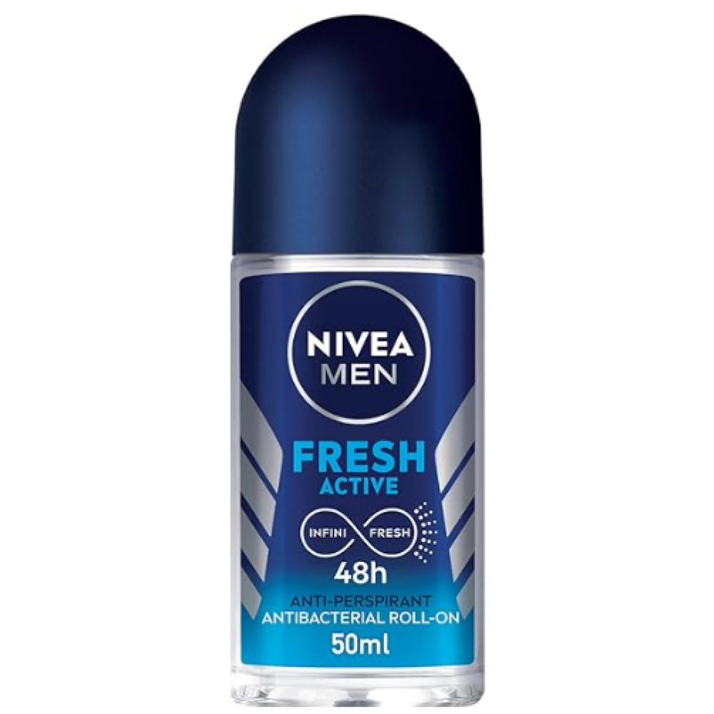 NIVEA, Men antiperspirant, Fresh active, 48h, 50 ml - 1
