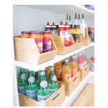 Маленький Бамбуковый Штабелируемый Органайзер Little Storage, маленький - 6 miniature