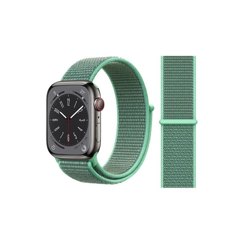 Perfii Nylon Loop Replacement Band for Apple Watch 49, 45, 44, 42 mm Series Ultra 8/7/6/SE/5/4/3 - 1