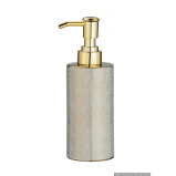 Wenko Soap Dispenser Mod. Nuria Gold & White - 2 miniature