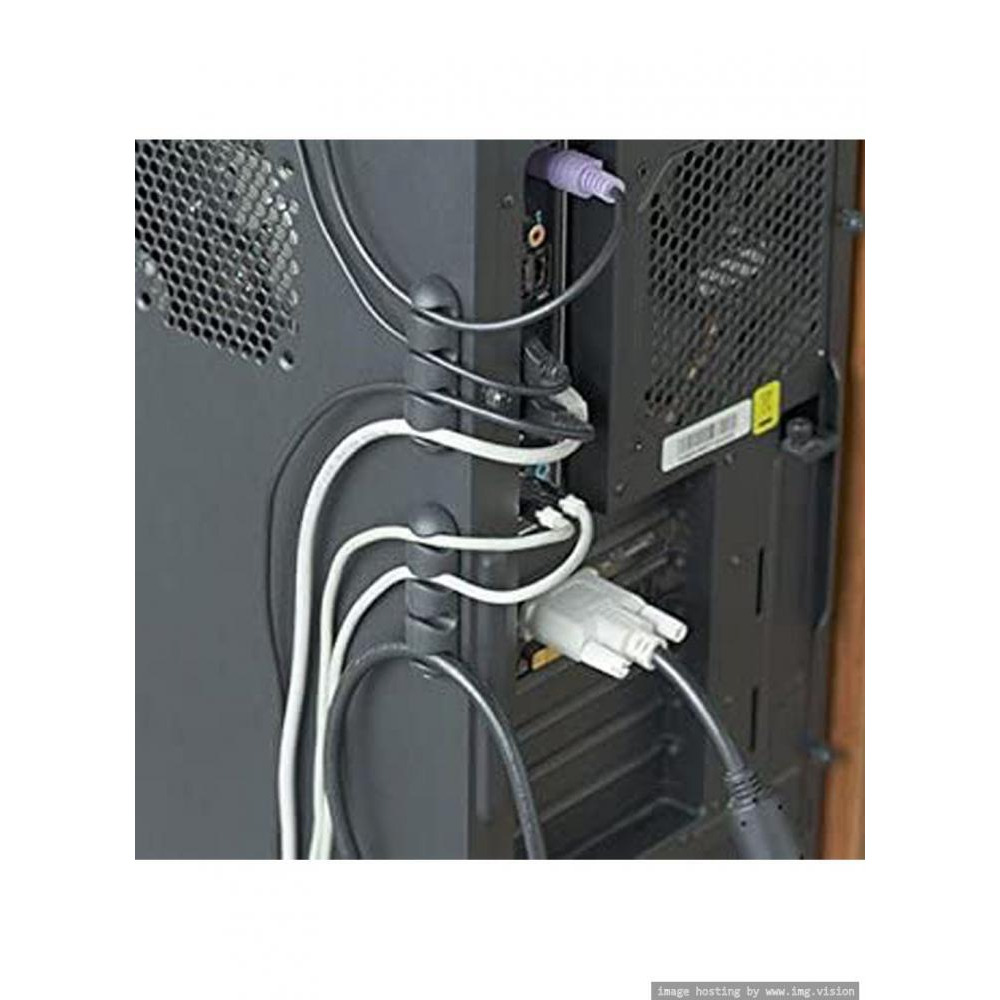 Bluelounge Cable Drop Multi Cable Connector Black - 3