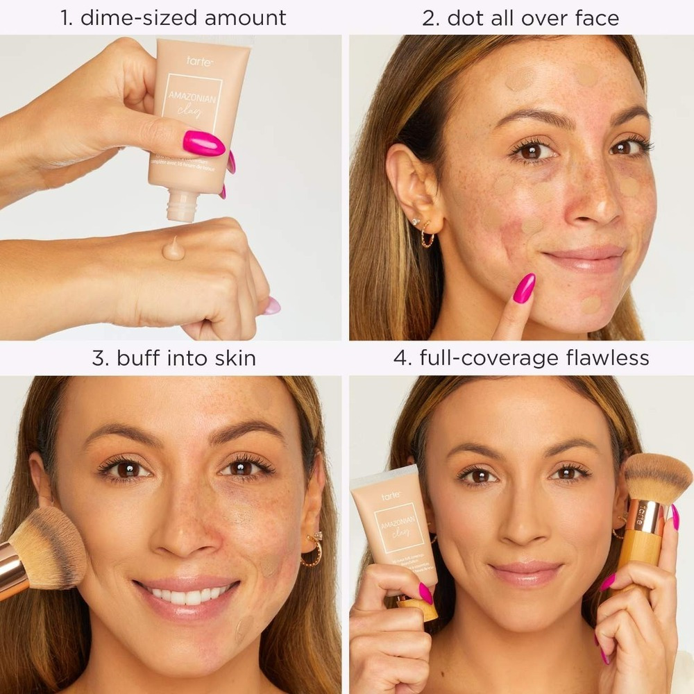 Tarte Cosmetics 16-Hour Full Coverage Foundation 26N Light-Medium Neutral 50ml - Long-Wearing, Flawless Matte Finish - 2