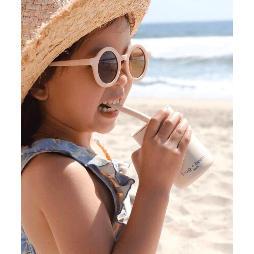 Sunglasses bug + bean kids Recycled Plastic, Buttercream - 3