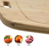 Fissman Bamboo Cutting Board Beige 49х41х1.9cm - 3 miniature