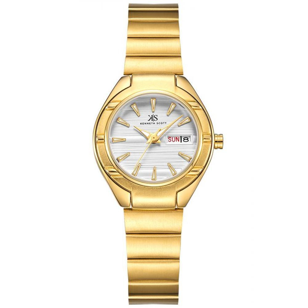 Kenneth Scott Analog Couple Watch - K22035-GBGW-G,K22035-GBGW-L - 3