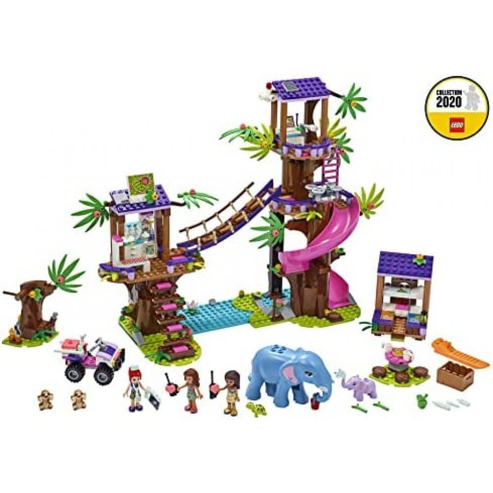 LEGO / Friends 41424, Jungle rescue basebuilding set with 3 mini dolls and accessories, 648 pieces, 8+ - 4