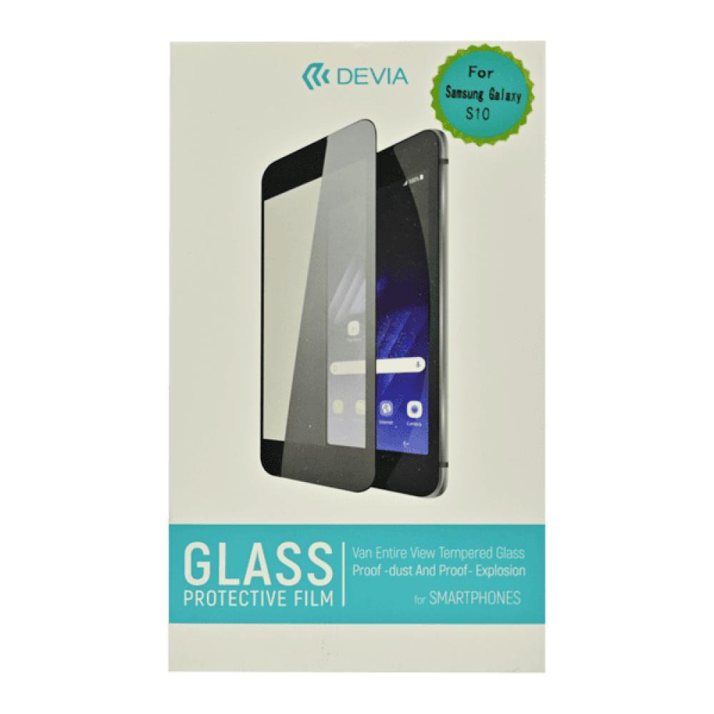 DEVIA 3D ИЗОГНУТЫЙ ПОЛНОЭКРАННЫЙ ЗАКАЛЕННОЕ СТЕКЛО GALAXY S10 - 1