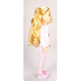 Lotus Soft Bodied Girl Doll Brinley Sleepover Set, Multi-Colour, 15”/38cm, Lt15018 - 10 miniature