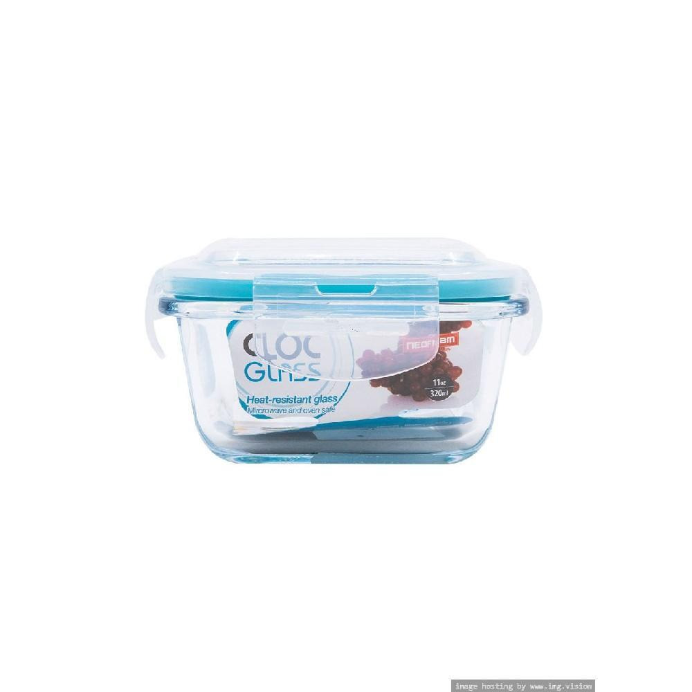 Neoflam Cloc Glass Storage Square 0.32L - 1