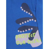 Victor and Jane Infant Boys' Cute Sea Advanture White  T-Shirt and Shorts Set 18-24M - 3 miniature