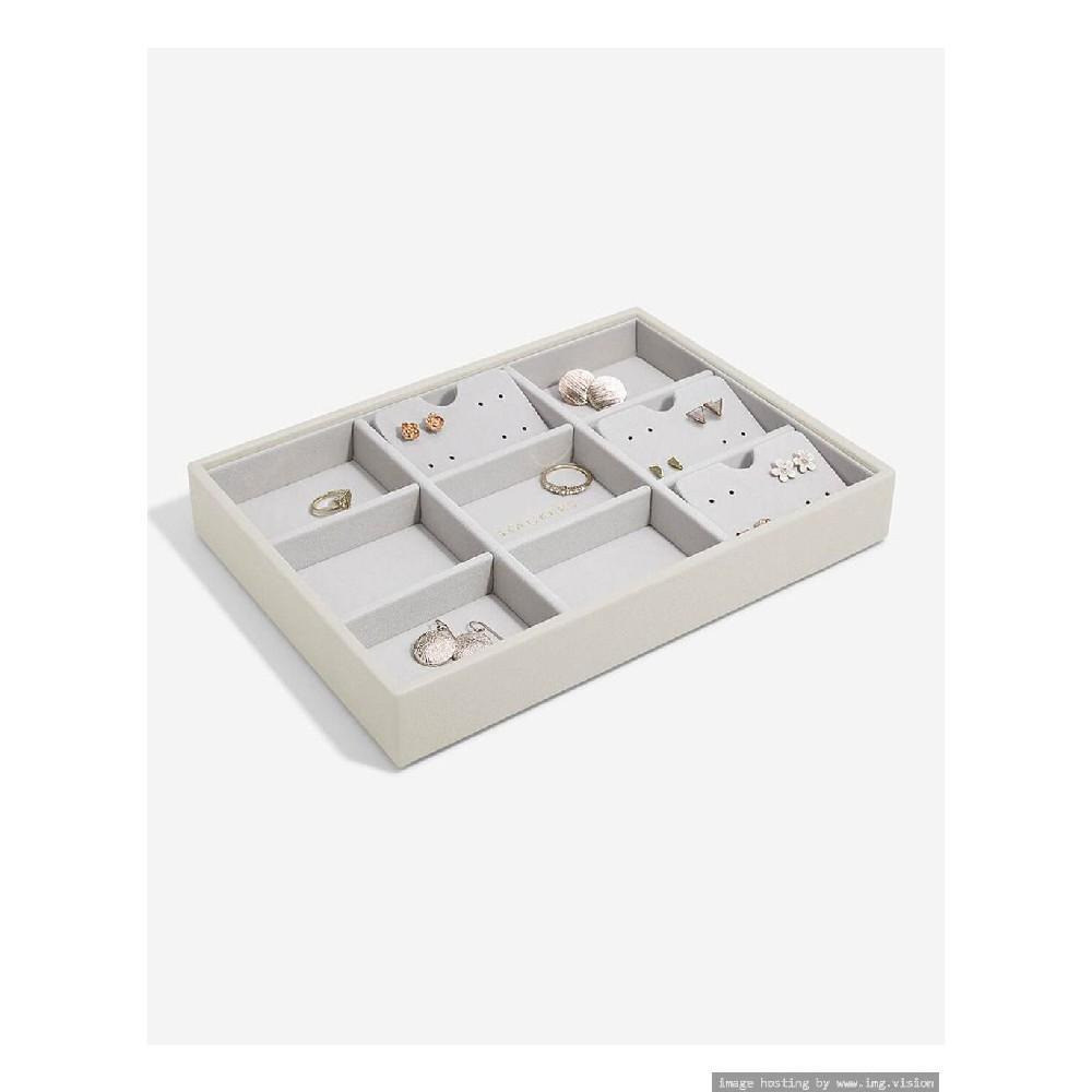 Stackers Classic Statement Earring Holder Oatmeal - 3