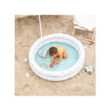 أساسيات السباحة، حمام سباحة للأطفال، قابل للنفخ، 100 سم، 3+، أخضر نعناعي - 3 miniature