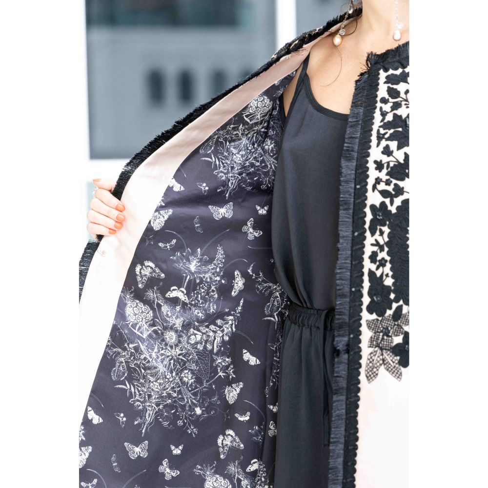 Asian Spirit, Flower Paradise Jacket, Size Small (S) - 5