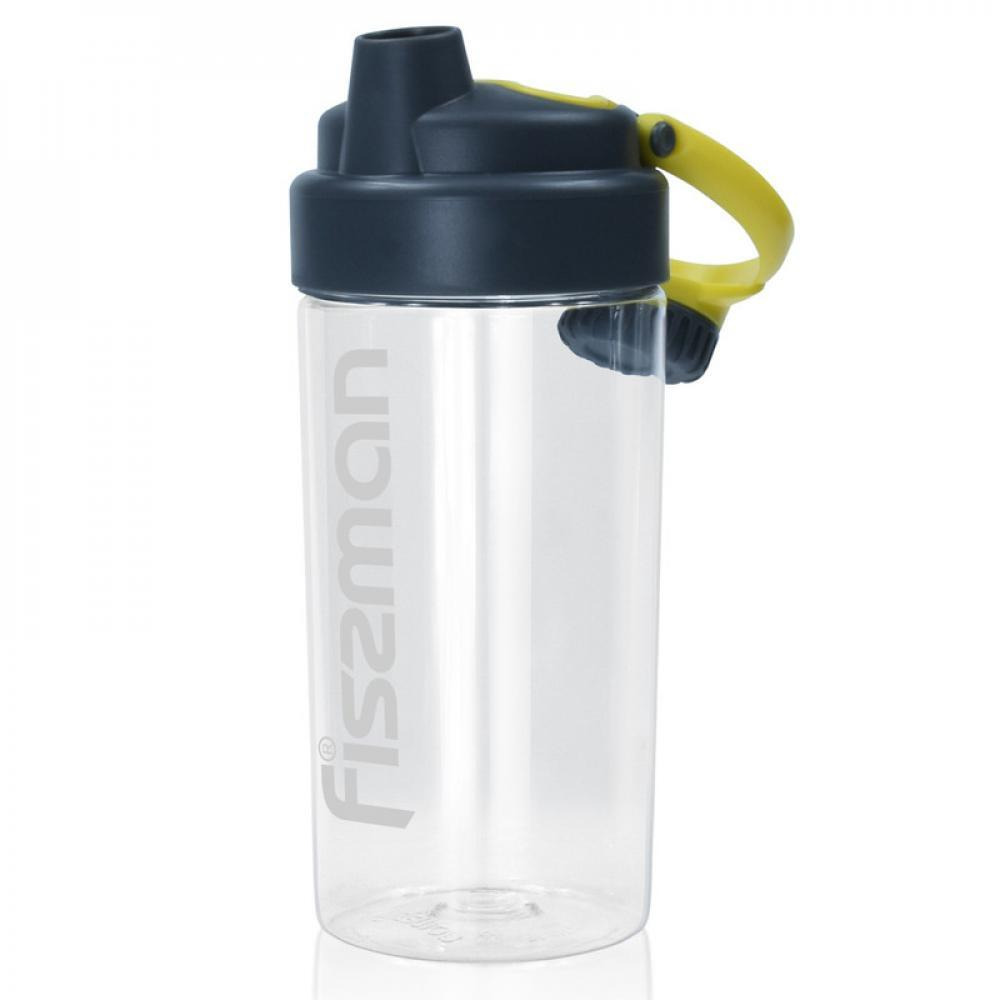 Fissman Water Bottle 600ml\/20cm Yellow - 1