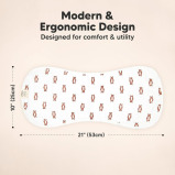 softe Muslin baby Burp clothes ( wild) - 1 miniature