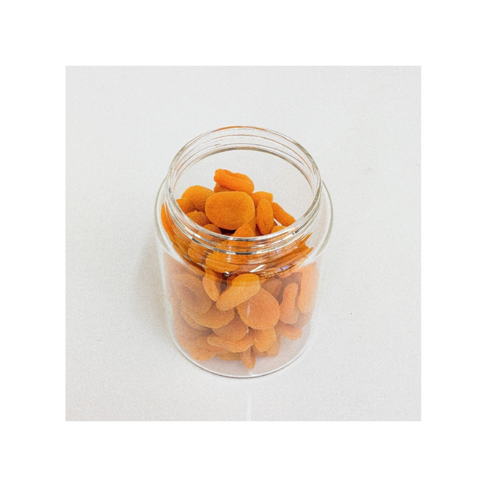 جرة زجاجية من خشب السنط سعة 1 لتر من شركة Little Storage Co - 6