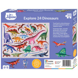 Hinkler Junior Jigsaw Исследуйте 24 Динозавра - 6 miniature