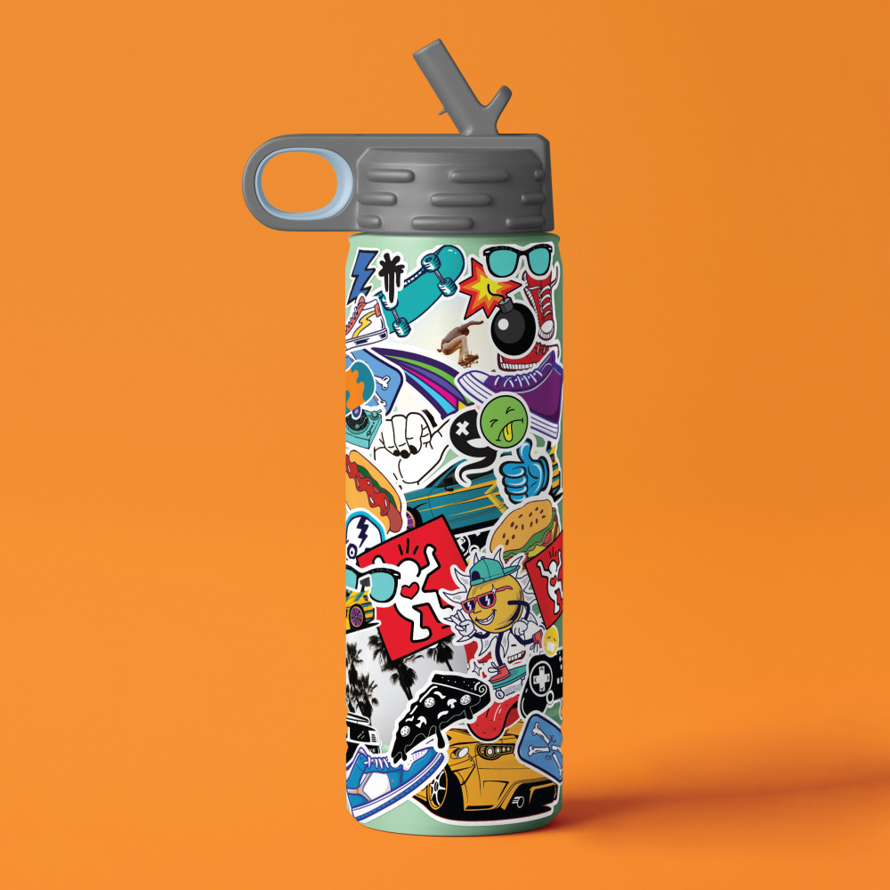 Hinkler Kaleidoscope Sticker Bomb Street Style - 5