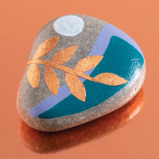 Hinkler Gold Foil Rock Art Kit - 5 miniature