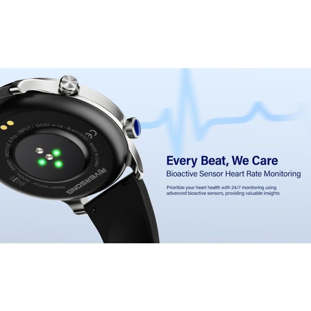 RIVERSONG Motive 9 Pro Calling Smart Watch, 1.43 Inch Amoled Display - SW901 - 6