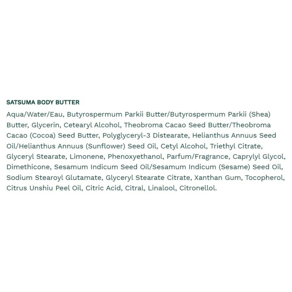 The Body Shop Satsuma Body Butter – Nourishing & Moisturizing Skincare for Normal Skin – Vegan – 1.69 oz - 6