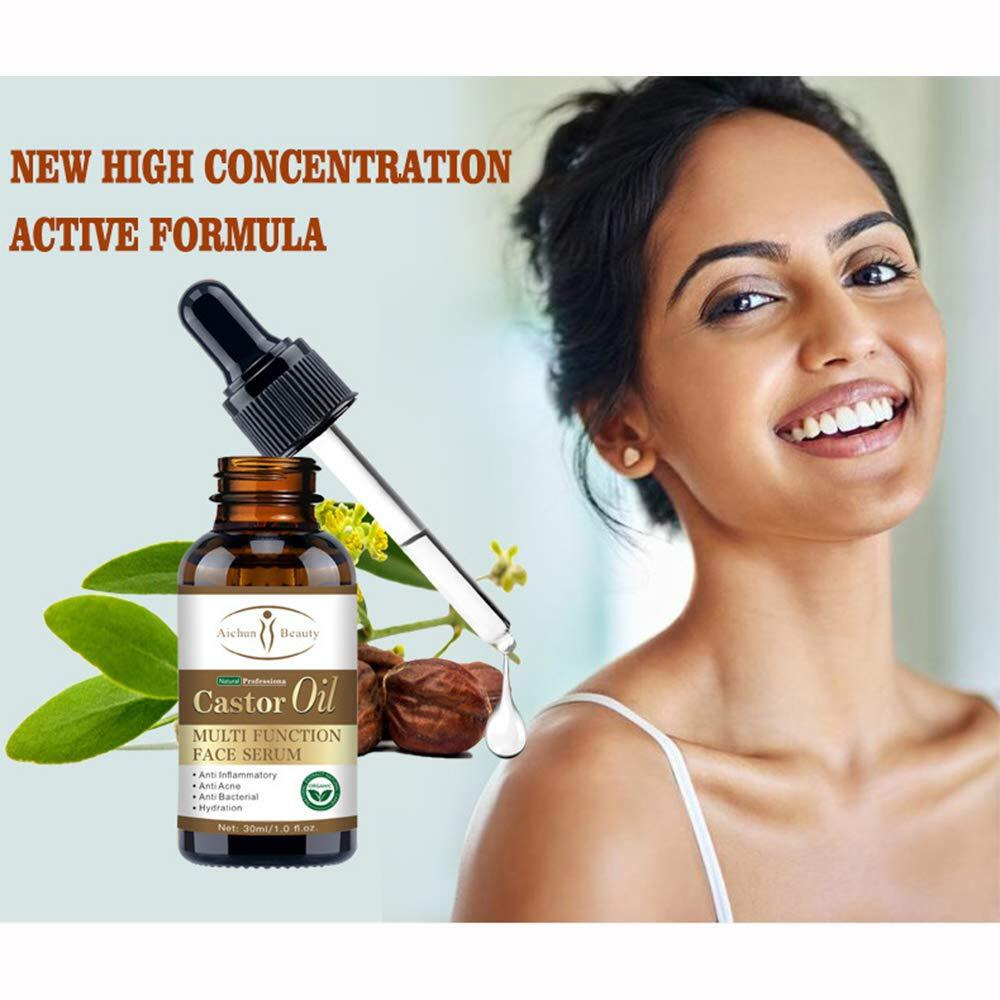 Aichun Beauty Сыворотка Для Лица Аргановое Касторовое Масло Жожоба С Маслом Чайного ДЕРЕВА многофункциональная 30 мл - 6