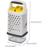 Joseph Joseph Multi-Grip Box Grater with Precision Food Grip - 6 miniature