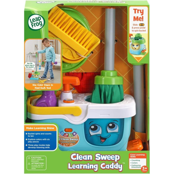 LeapFrog Clean Sweep Learning Caddy